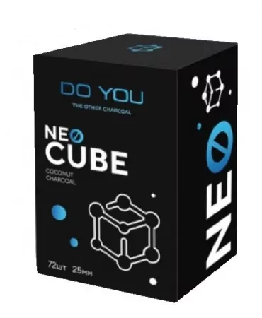 Уголь ореховый Do You Neo Cube 72 шт