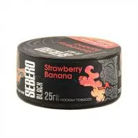 Табак Sebero Black 25г Strawberry-Banana M