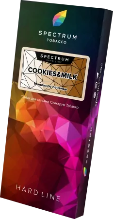 Табак Spectrum Hard Line 100г Cookies&Milk M