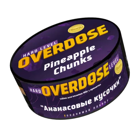 Табак Overdose 100г Pineapple Chunks M