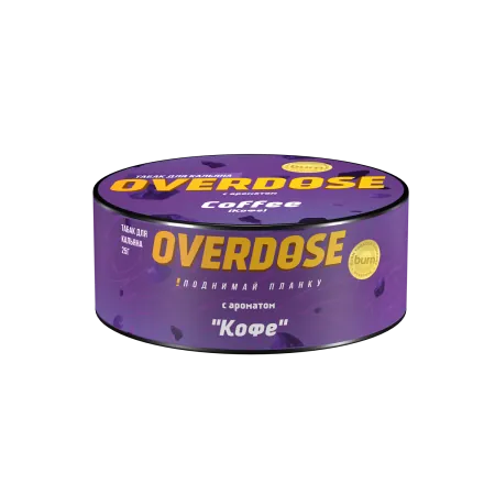 Табак Overdose 25г Coffee M