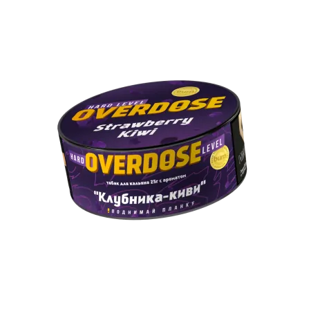 Табак Overdose 25г Strawberry Kiwi M