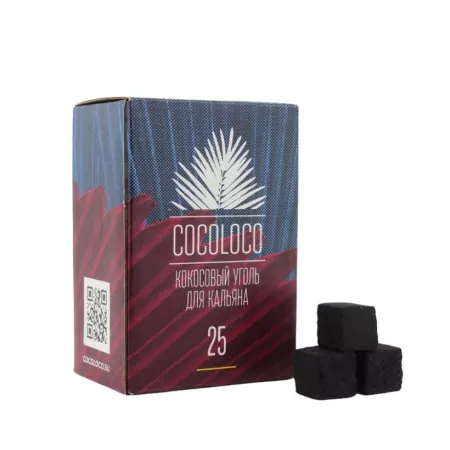 Уголь кокосовый CocoLoco 72 шт — фото 3