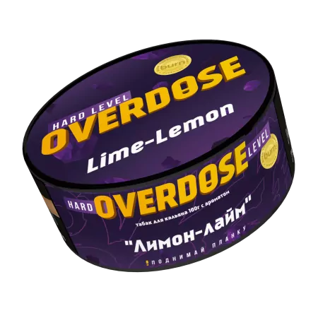Табак Overdose 100г Lime-Lemon M