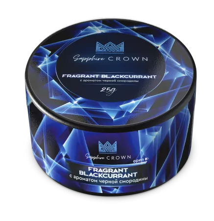 Табак Sapphire Crown 25гр Fragrant Blackcurrant М