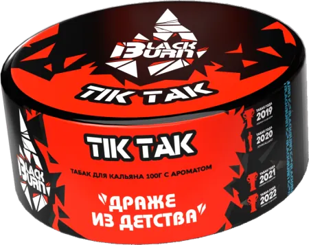 Купить Табак Black Burn 100г Tik Tak M