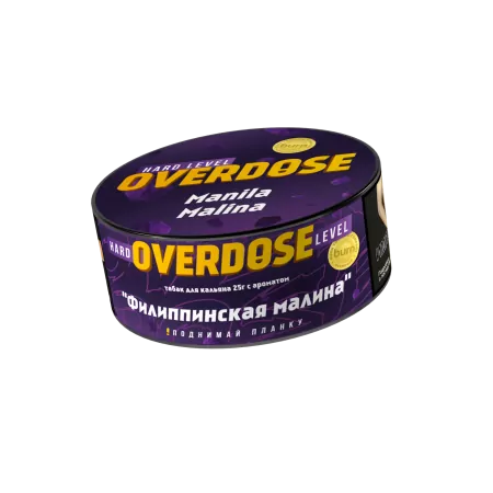 Табак Overdose 25г Manila Malina M