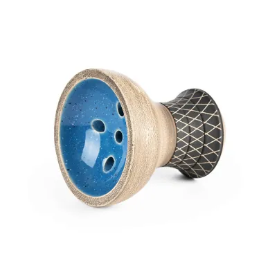 Чаша глиняная Alpha Hookah Turk Blue