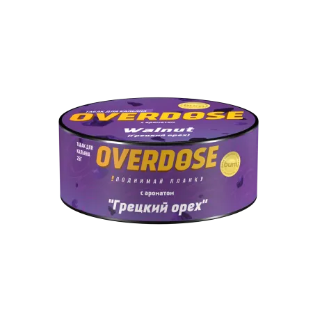 Табак Overdose 25г Walnut M